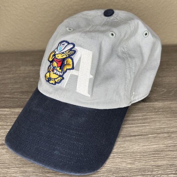 '47 Brand Amarillo Sod Poodles MILB Gray Strapback Hat Cap Baseball - Picture 1 of 11